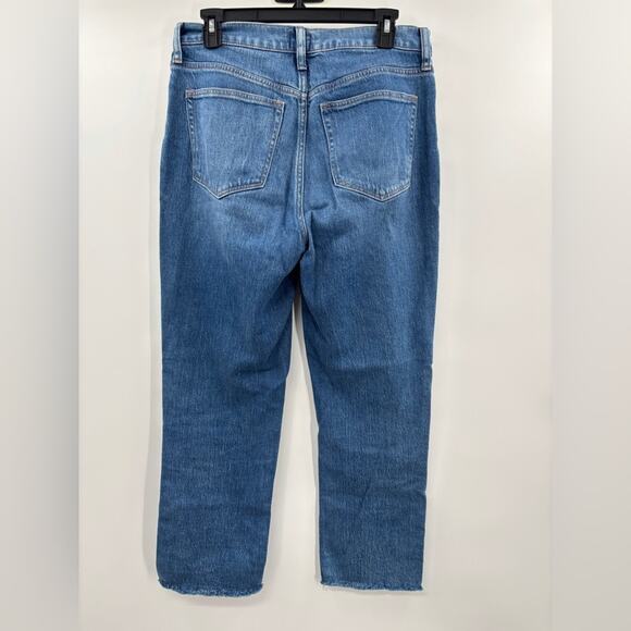 J.Crew Essential straight jean in all-day stretch Blue Meadow Wash - Picture 5 of 6